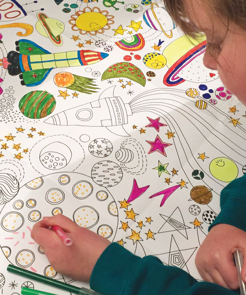 Rachel Ellen - To The Moon Dev Affiches à Colorier