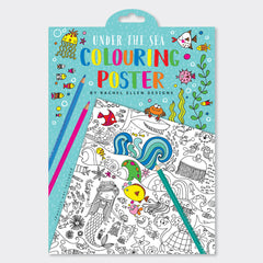 Rachel Ellen - Under The Sea Dev Boyama Posterleri