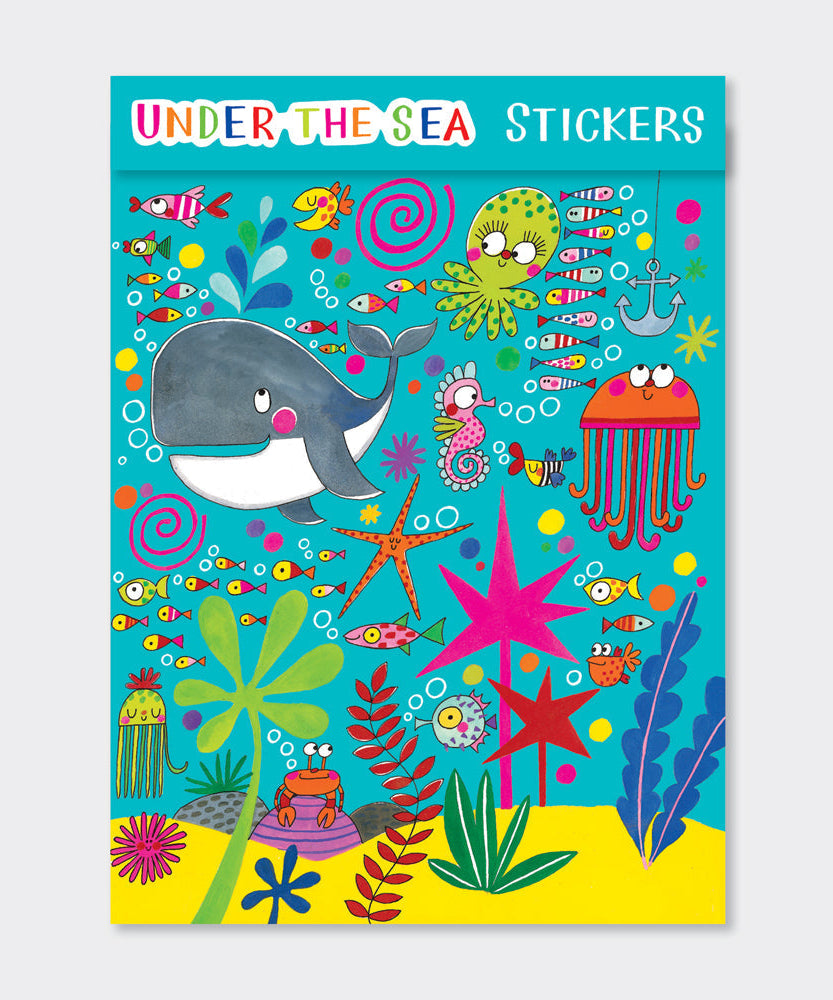 Rachel Ellen - Under The Sea Sticker Çıkartma Kitapları