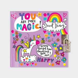 Rachel Ellen - You Are Pure Magic - Unicorn Kitlenebilir Gizli Günlük