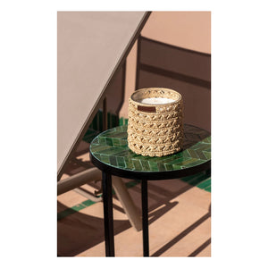 Côté Bougie - Raphia Zina Candle - Eastern Breeze
