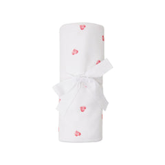 Rosa & Blue Baby Blanket - Heart-Blankets-Heart- | Natural Baby Shower