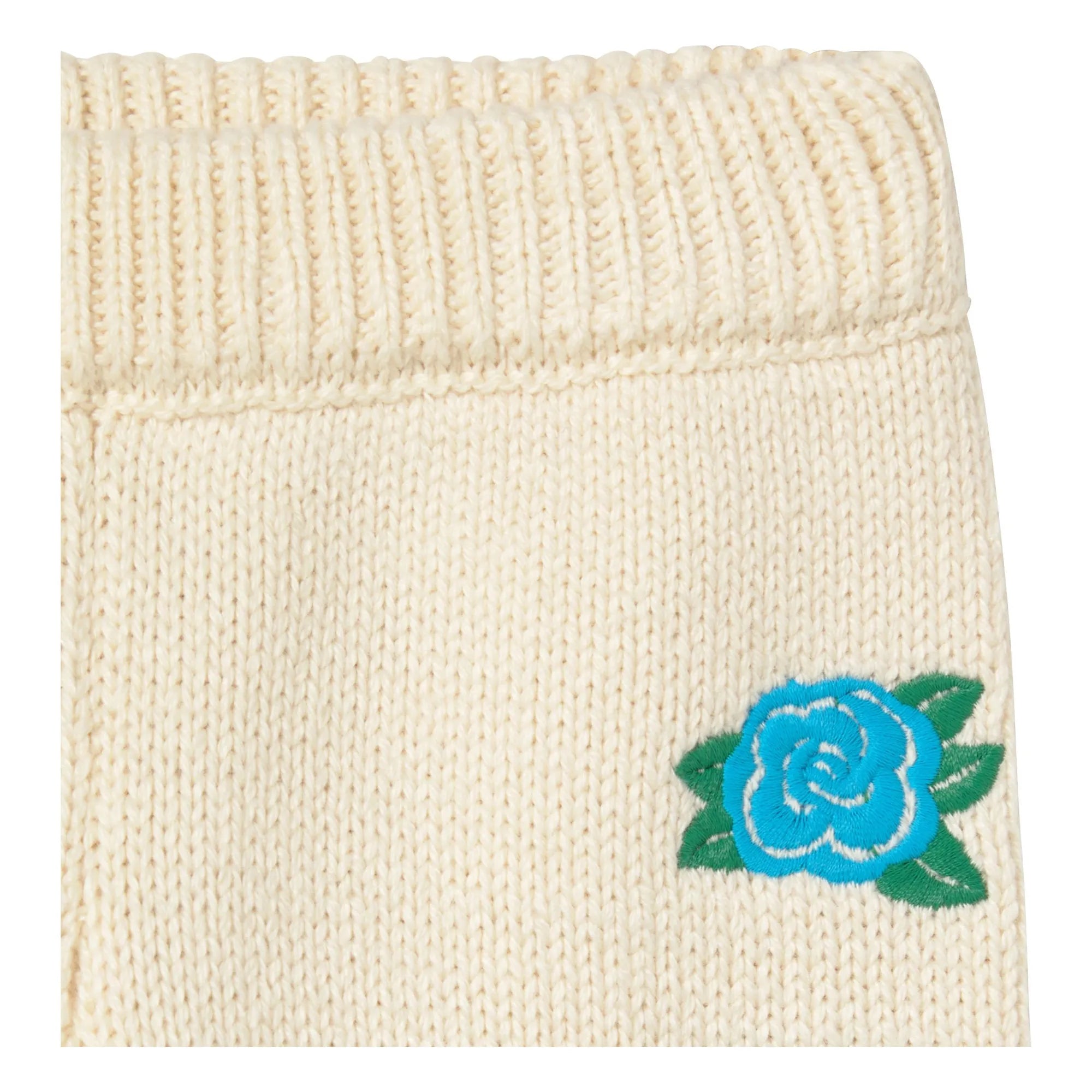 Tinycottons - Roses Mesh Hose | Ecru