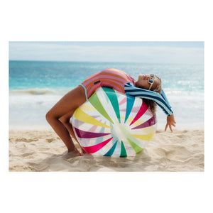 Beach & Bandits - Salty Stripes Anti-UV Mayo Geri Dönüştürülmüş Elyaflar | Lacivert
