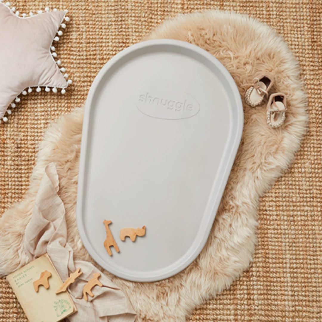 Shnuggle Squishy Changing Mat - Taupe-Changing Mats- | Natural Baby Shower