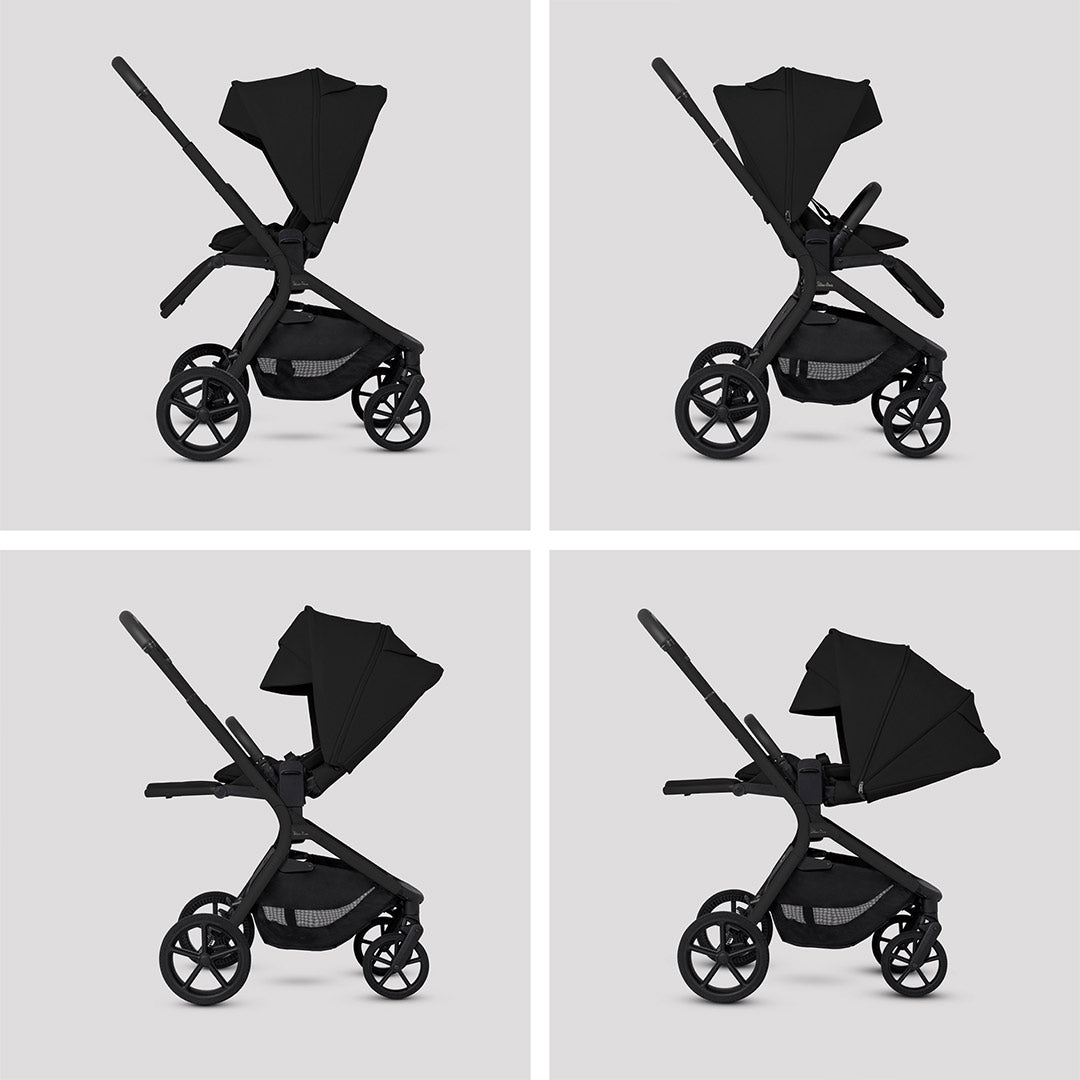 Silver Cross Breez Stroller - Onyx-Strollers-Onyx- | Natural Baby Shower