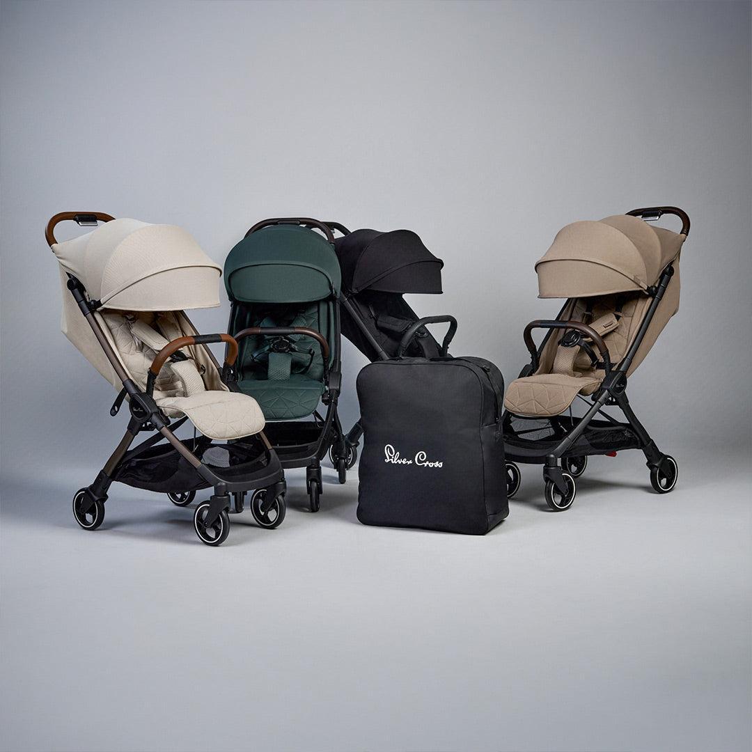 Silver Cross Clic 2 Compact Stroller - Conifer-Strollers-Conifer- | Natural Baby Shower