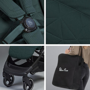 Silver Cross Clic 2 Compact Stroller - Conifer-Strollers-Conifer- | Natural Baby Shower