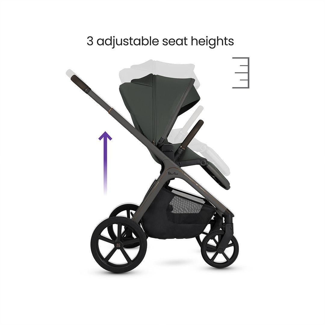 Silver Cross Cove Pushchair Accessory Bundle - Pewter-Strollers-Pewter- | Natural Baby Shower