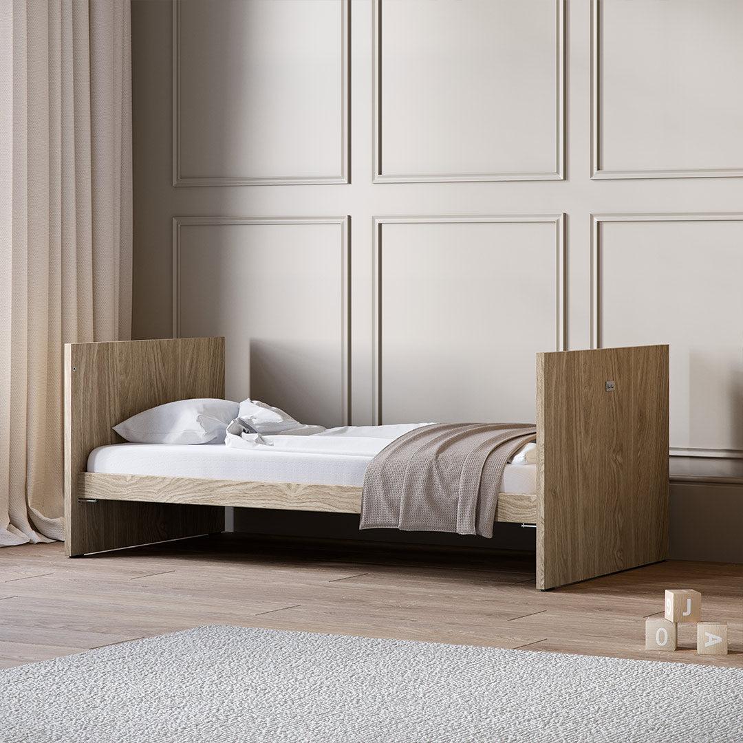 Silver Cross Geneva Cot Bed - Oak-Cot Beds-Oak-Cot Bed | Natural Baby Shower