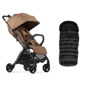 Silver Cross Jet 5 Pushchair - Cinnamon-Strollers-Cinnamon-No Footmuff | Natural Baby Shower