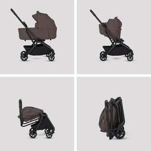 Silver Cross Nia Glide Travel System-Travel Systems-Champagne- | Natural Baby Shower