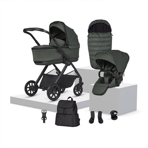 Silver Cross Reef 2 Accessory Bundle-Travel Systems-Pewter- | Natural Baby Shower