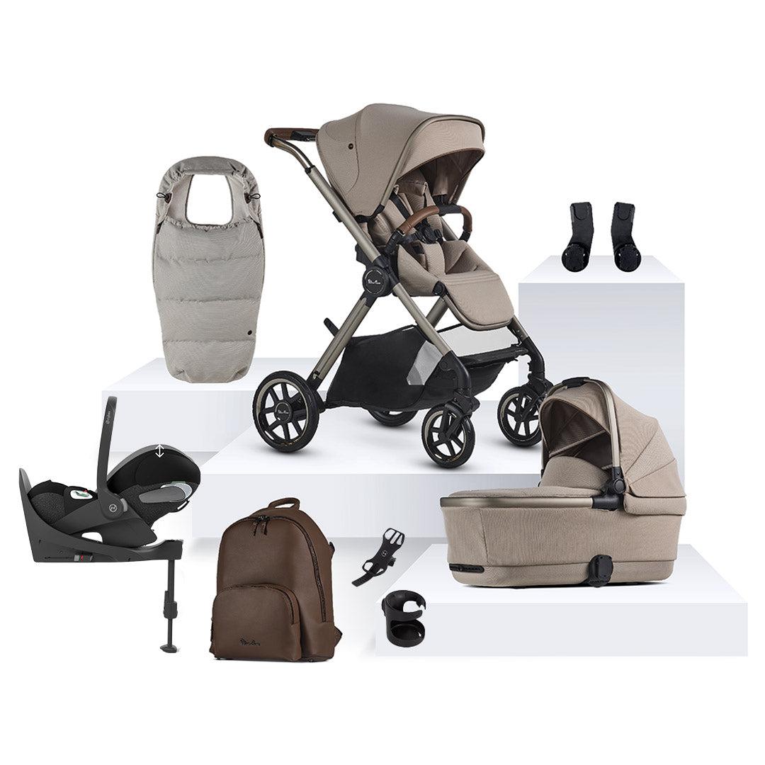 Silver Cross Reef 2 SPECIAL EDITION Pushchair + Cloud T Travel System - Frappe-Travel Systems-Frappe- | Natural Baby Shower