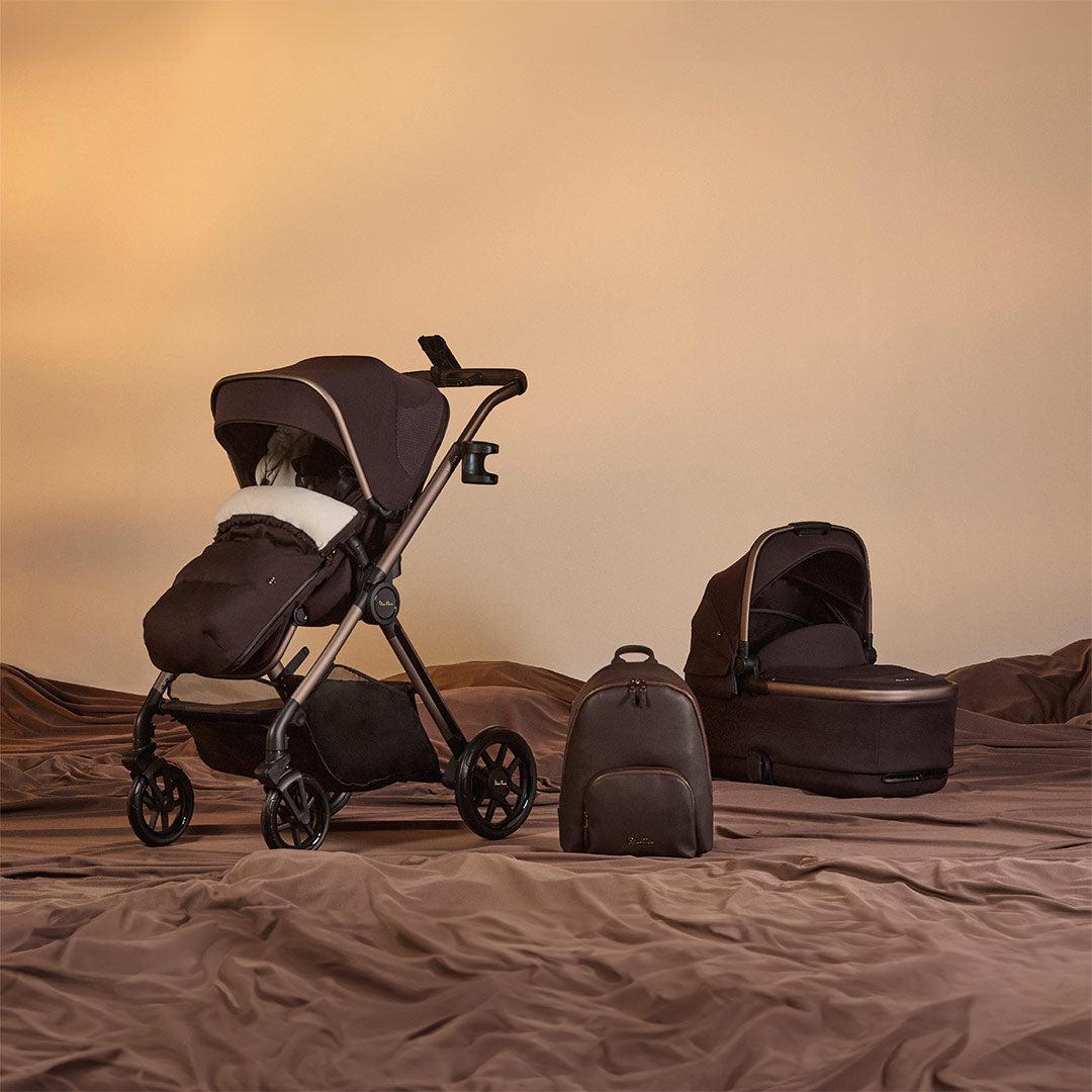 Silver Cross Reef 2 SPECIAL EDITION Pushchair + Pebble 360 Pro Travel System - Ganache-Travel Systems-Ganache- | Natural Baby Shower