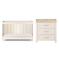 Silver Cross Seville 2 Piece Room Set - Cashmere Oak-Nursery Sets-Cashmere Oak-No Mattress | Natural Baby Shower