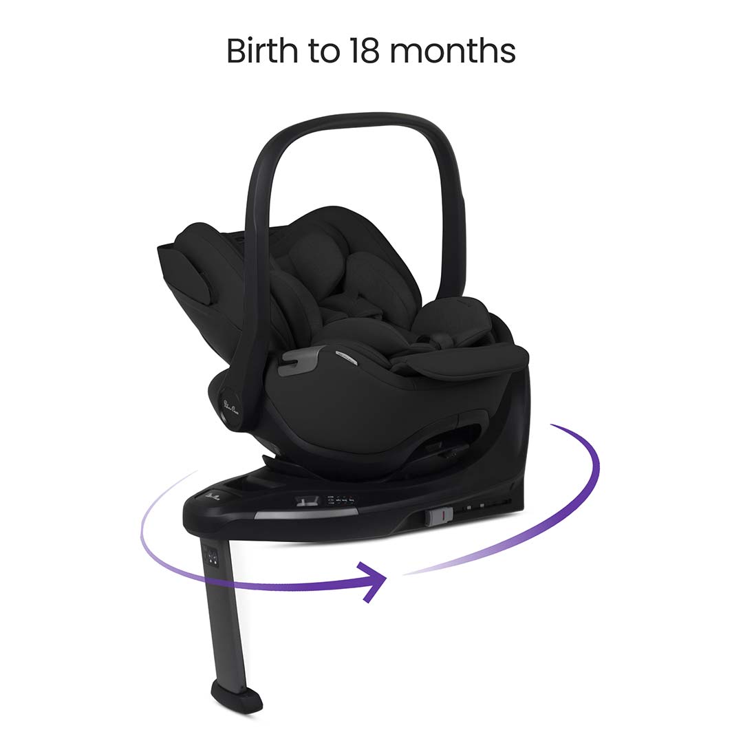 Silver Cross Reef 2 SPECIAL EDITION Ultimate 360 Bundle-Travel Systems-Frappe-Iconic Black | Natural Baby Shower