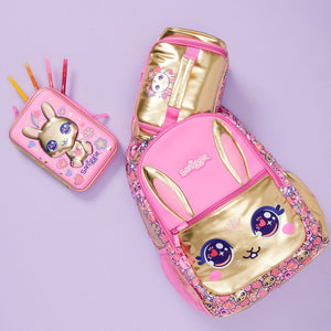 Smiggle - 3D Kabartmalı Altın Budz Karakterli Kalem Kutusu