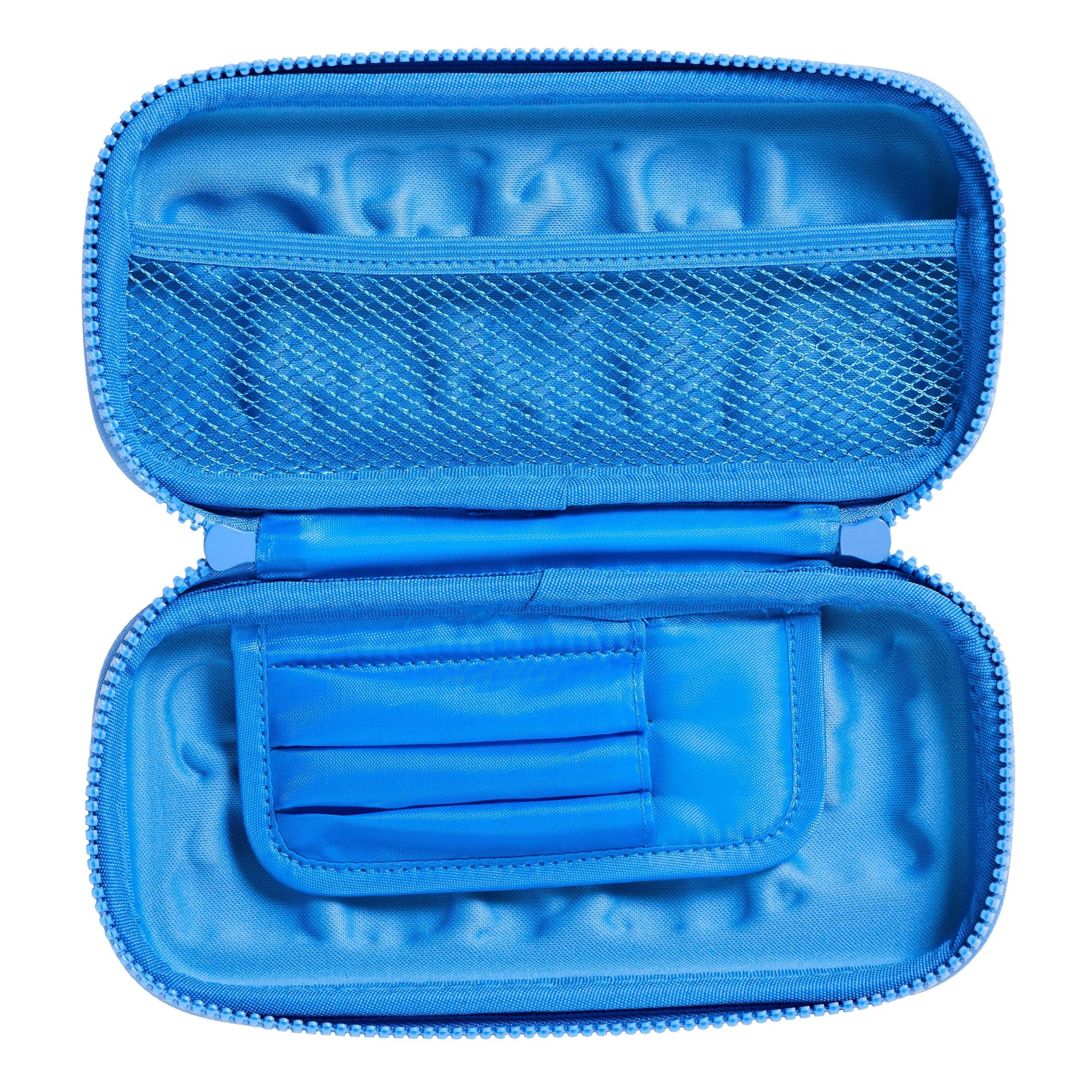 Smiggle - 3D Kabartmalı Hardtop Lilak Küçük Kalem Kutusu