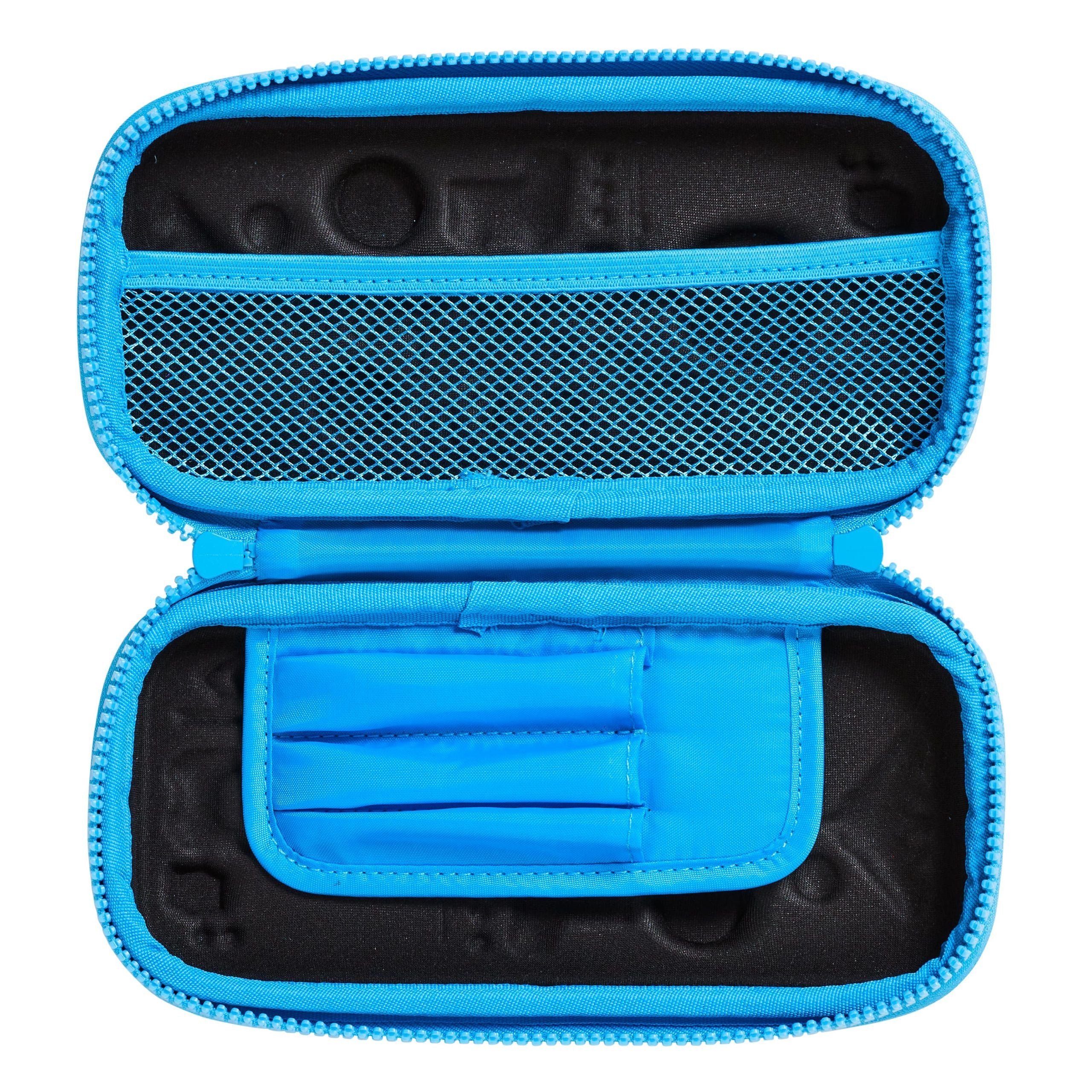 Smiggle - 3D Kabartmalı Hardtop Siyah Küçük Kalem Kutusu