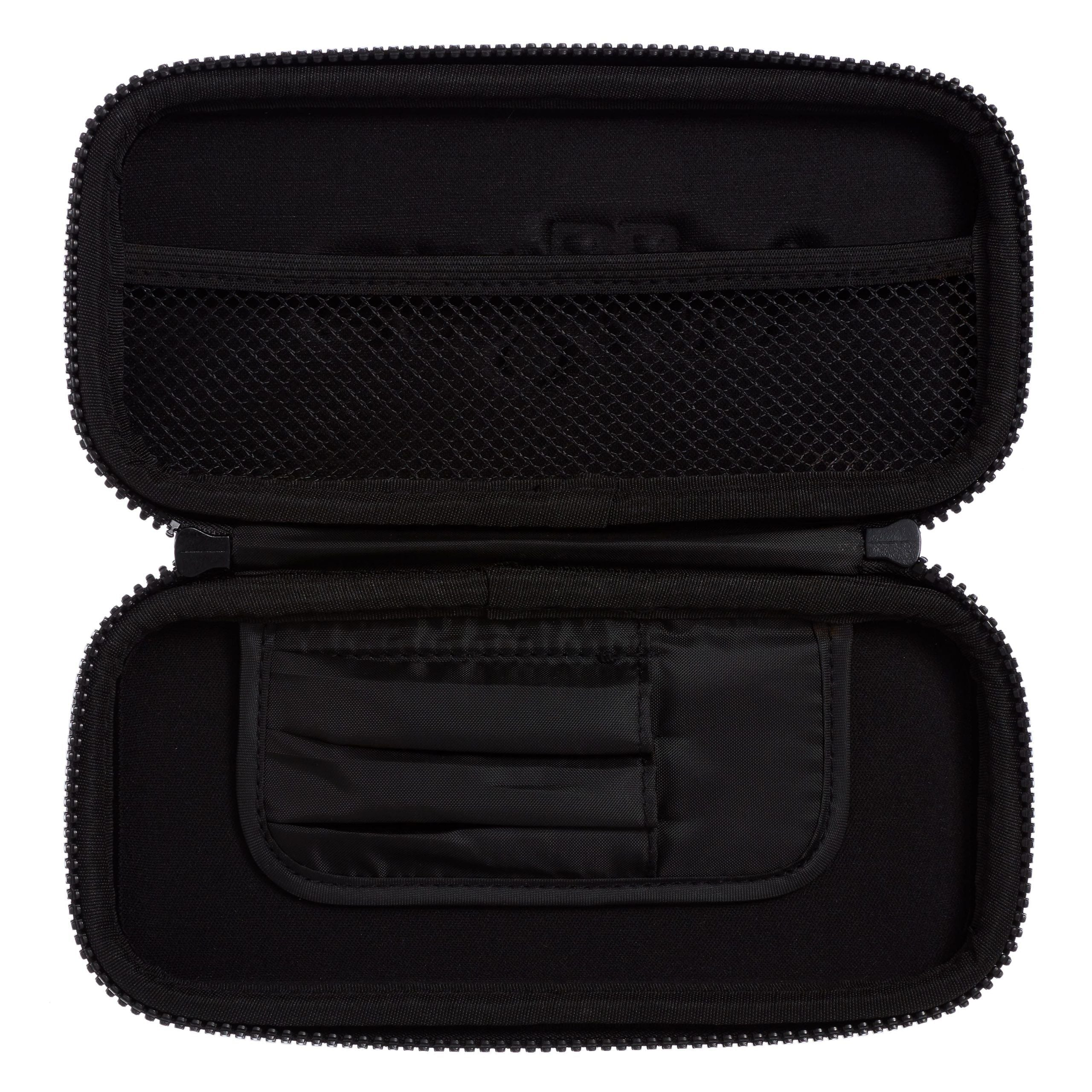 Smiggle - 3D Kabartmalı Hardtop Spesh Siyah Küçük Kalem Kutusu