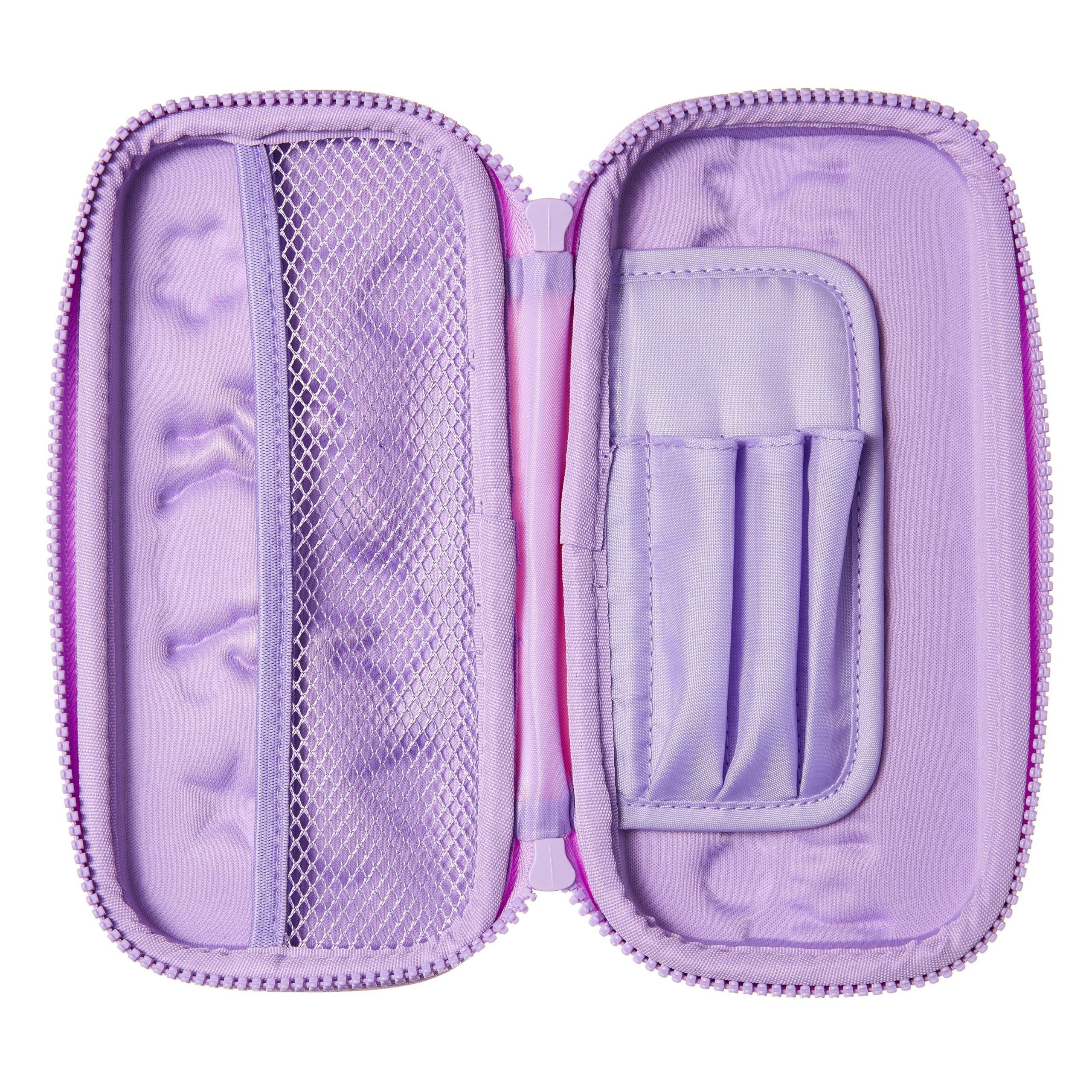 Smiggle - 3D Kabartmalı Hardtop Unicorn Kalem Kutusu