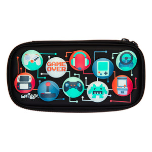 Smiggle - 3D Kabartmalı Hardtop Wondrous  Game Kalem Kutusu
