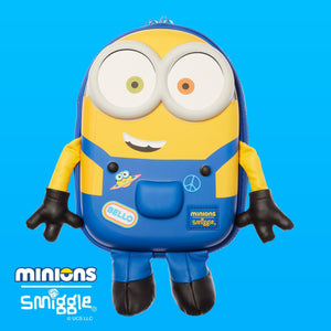 Smiggle - 3D Kabartmalı Minions Hardtop Kalem Kutusu