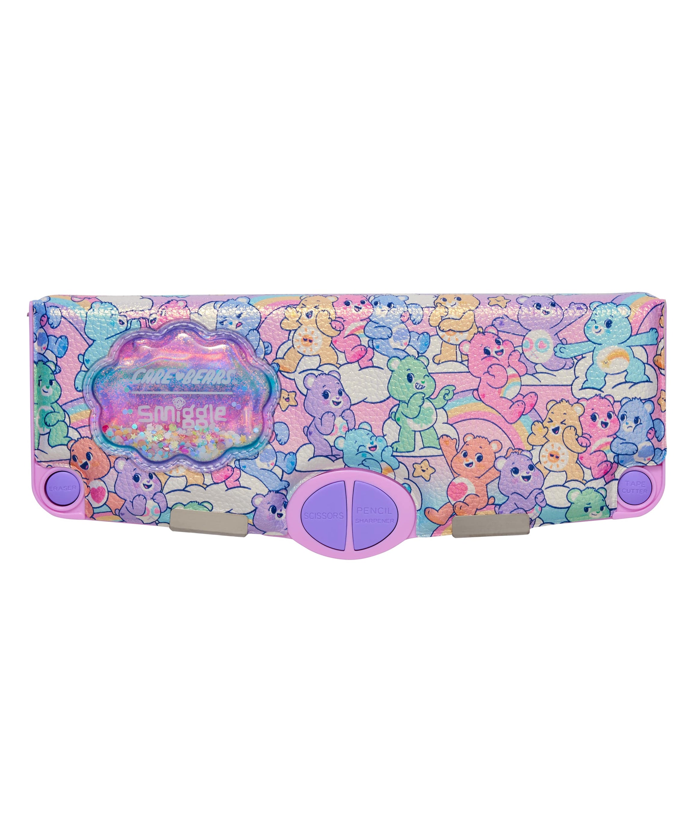 Smiggle - Bären Poput Automatischer Stiftkasten und Schreibwarenset