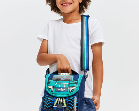 Smiggle -Blast Off Anaokulu Beslenme ve Gezi Çantası - Dinossi