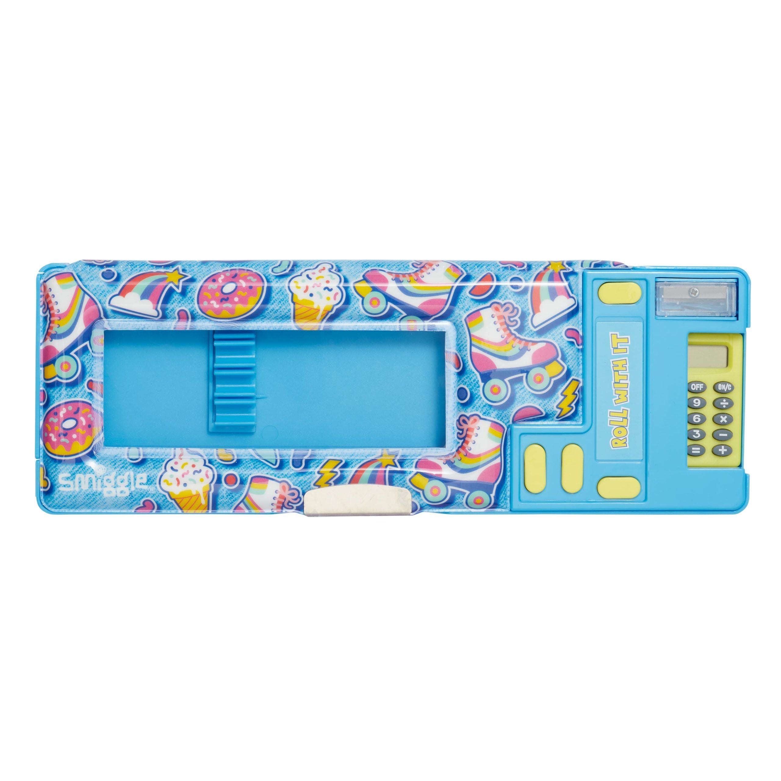 Smiggle - Bright Side Hesap Makineli Otomatik Kalem Kutusu
