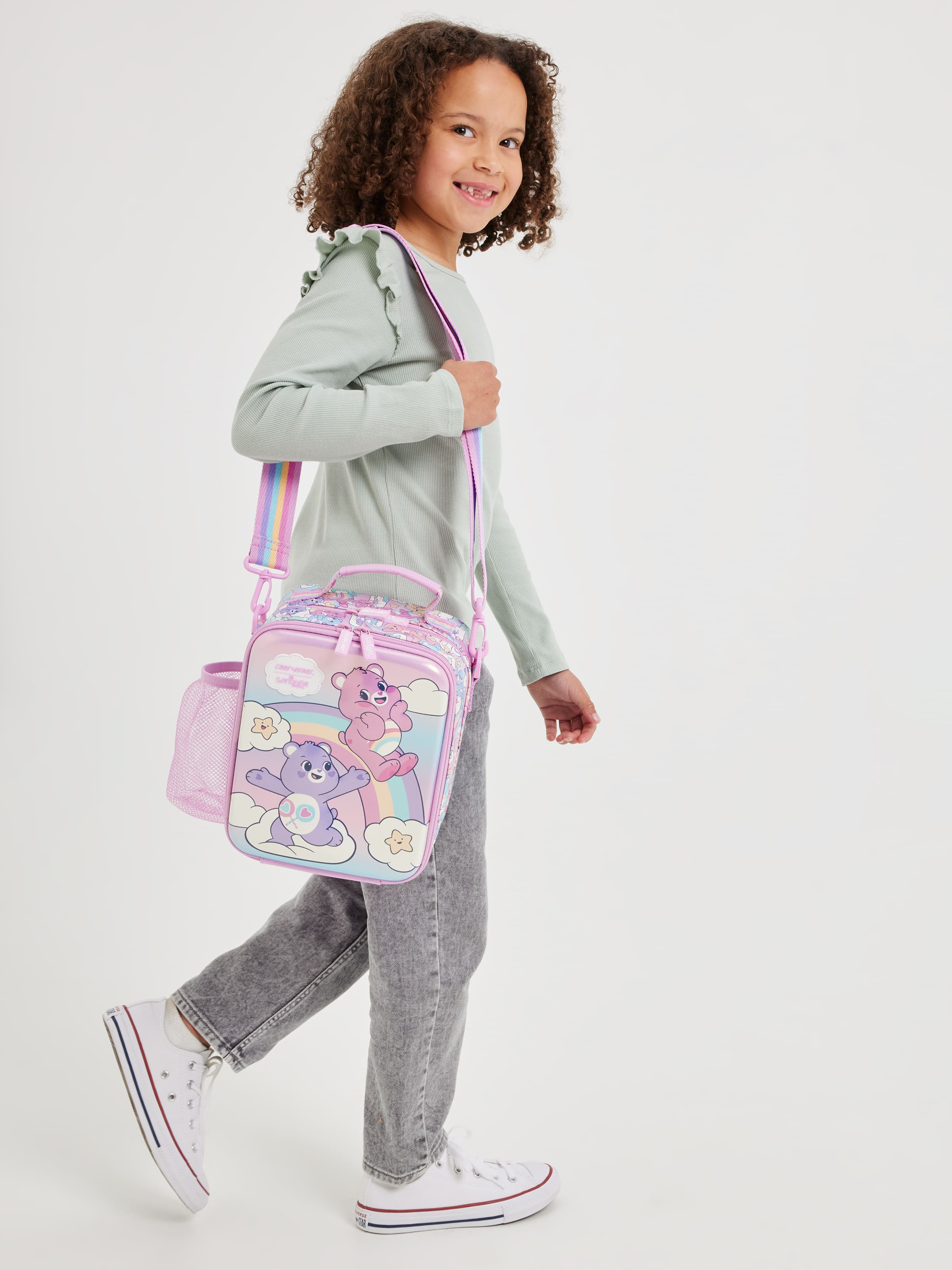 Smiggle - Care Bears Hardtop Level Lunch Box with Strap