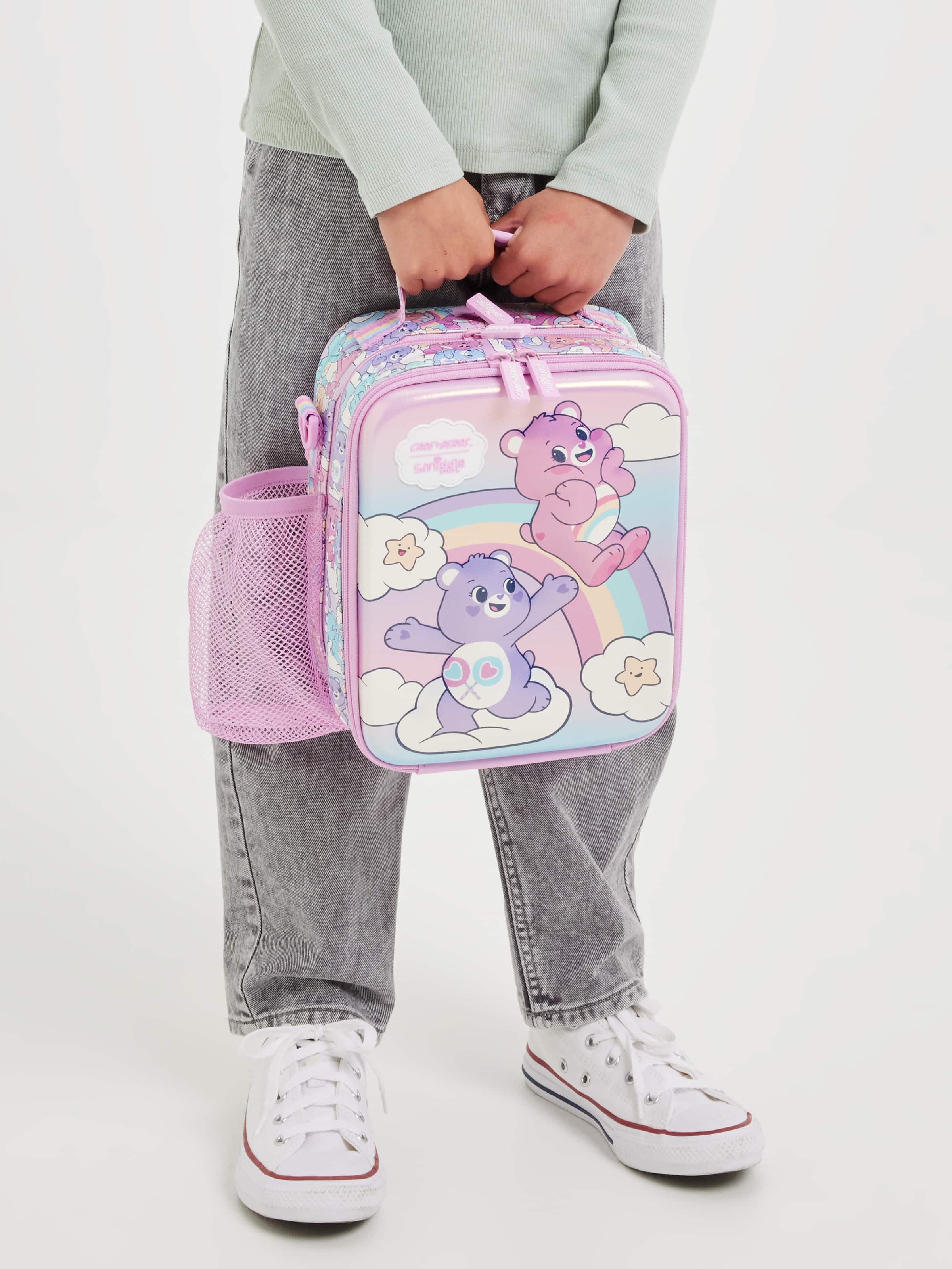 Smiggle - Care Bears Hardtop Level Lunch Box with Strap