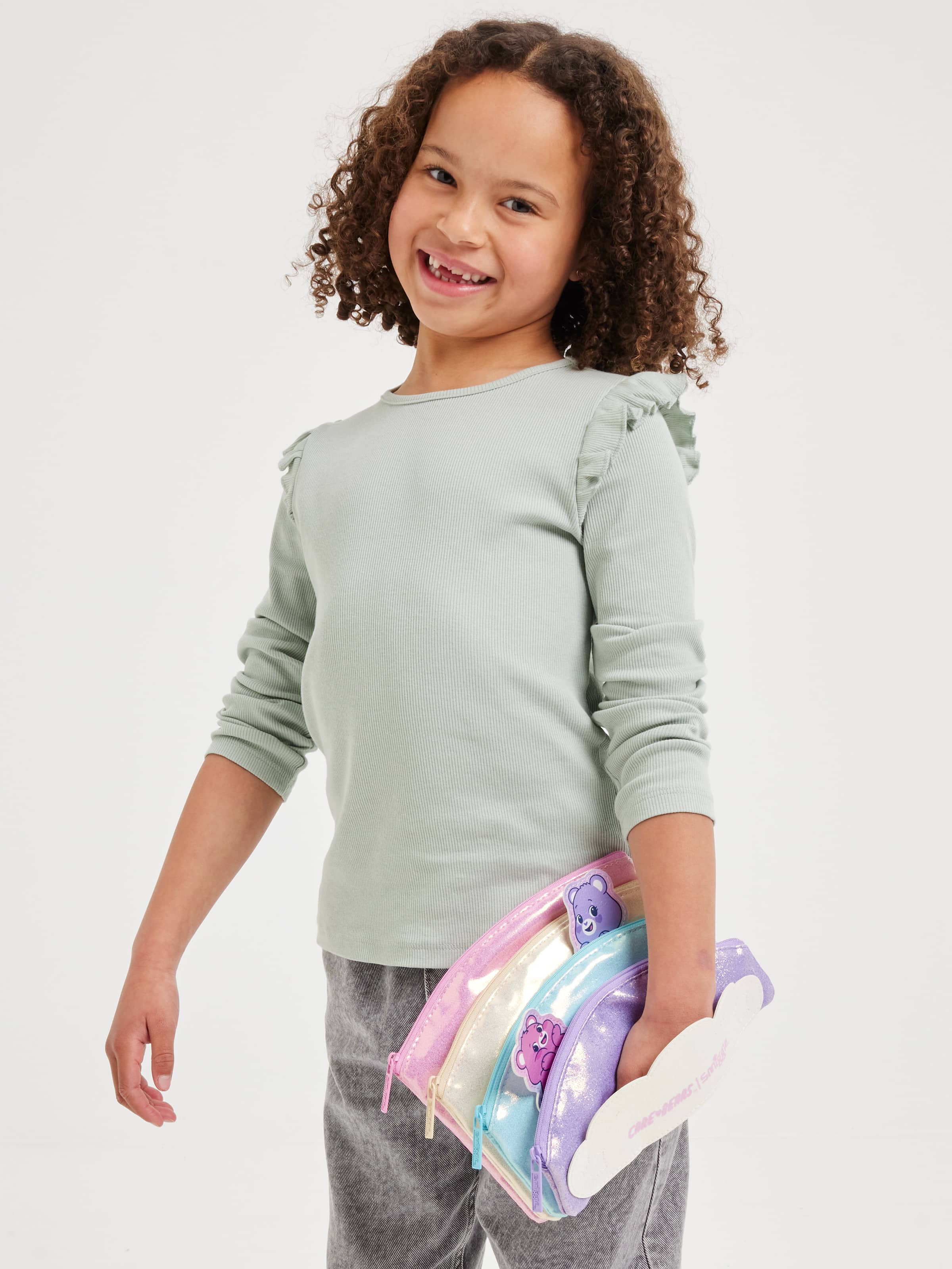 Smiggle - Care Bears Multi-Pocket Pencil Case