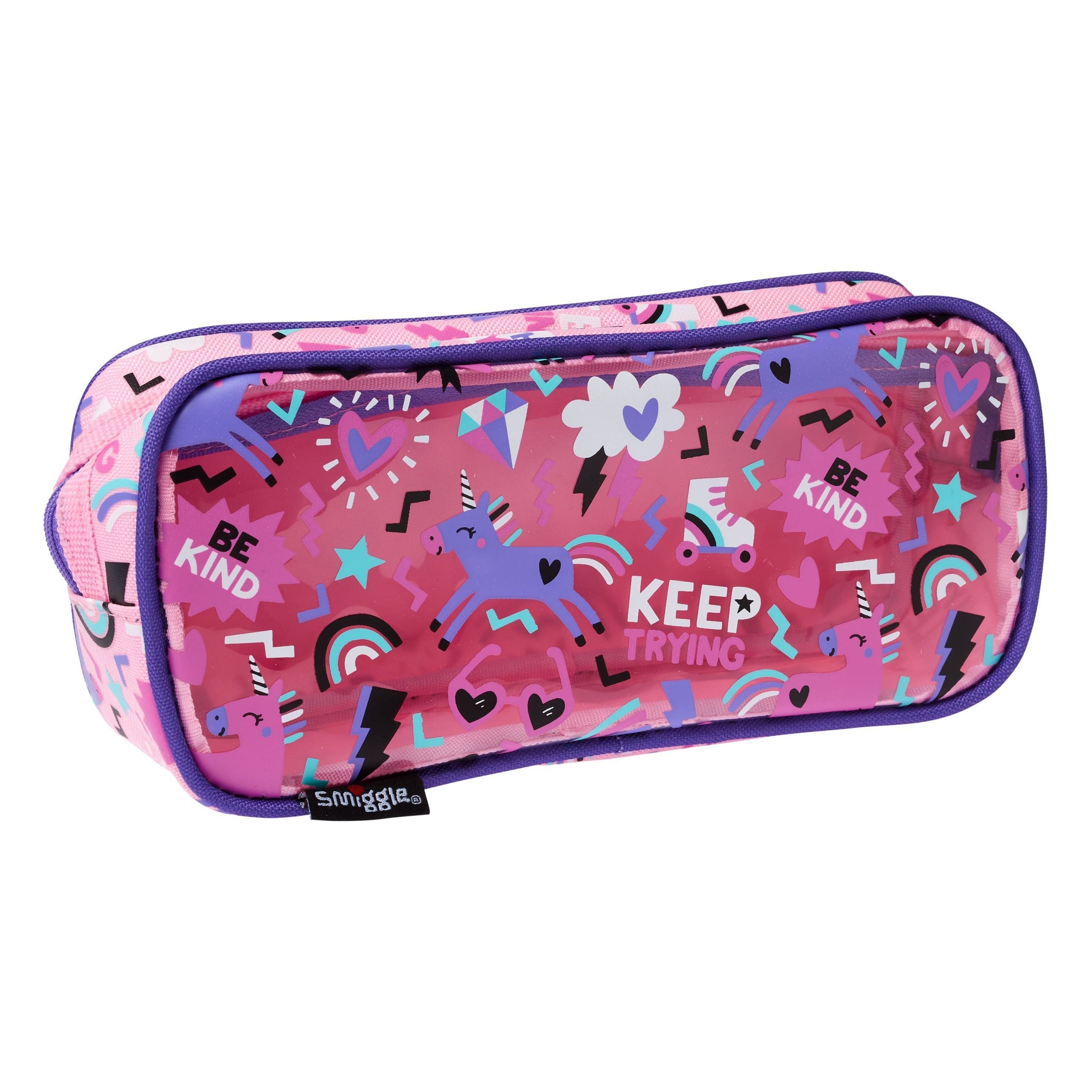 Smiggle – Cloud Nine Junior Cruiser Federmäppchen mit Namensschild