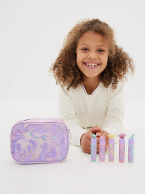 Smiggle – Disney Princess 5er-Pack Lippenbalsam-Set und Tasche
