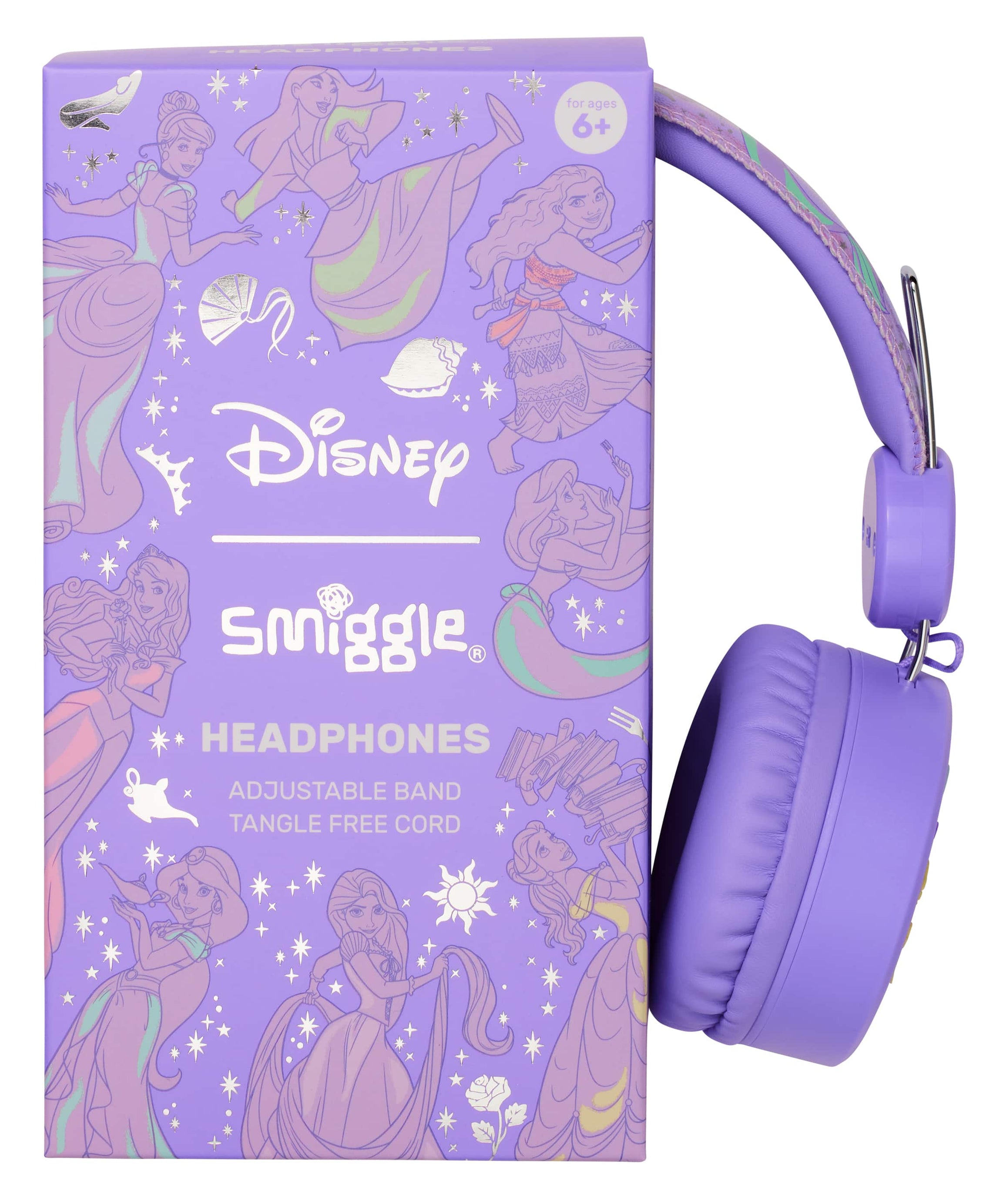 Smiggle - Disney Prenses Kulaküstü Kulaklık - Dinossi