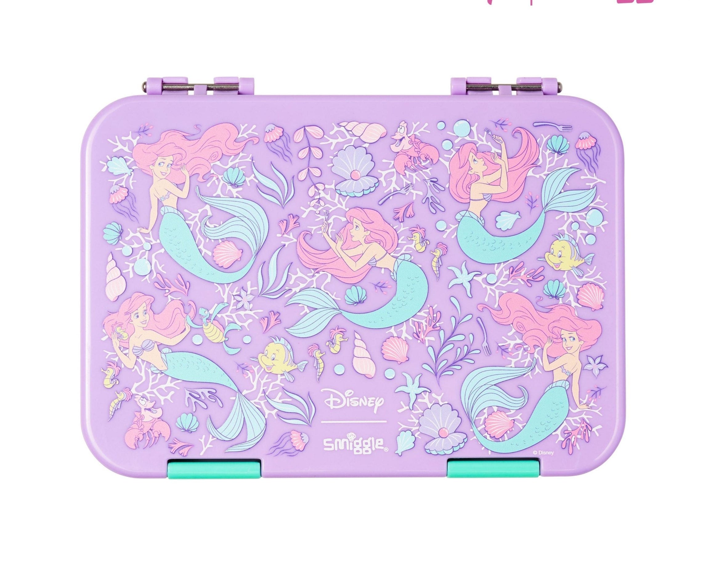 Smiggle - Disney राजकुमारी मध्यम आकार का बेंटो लंच बॉक्स