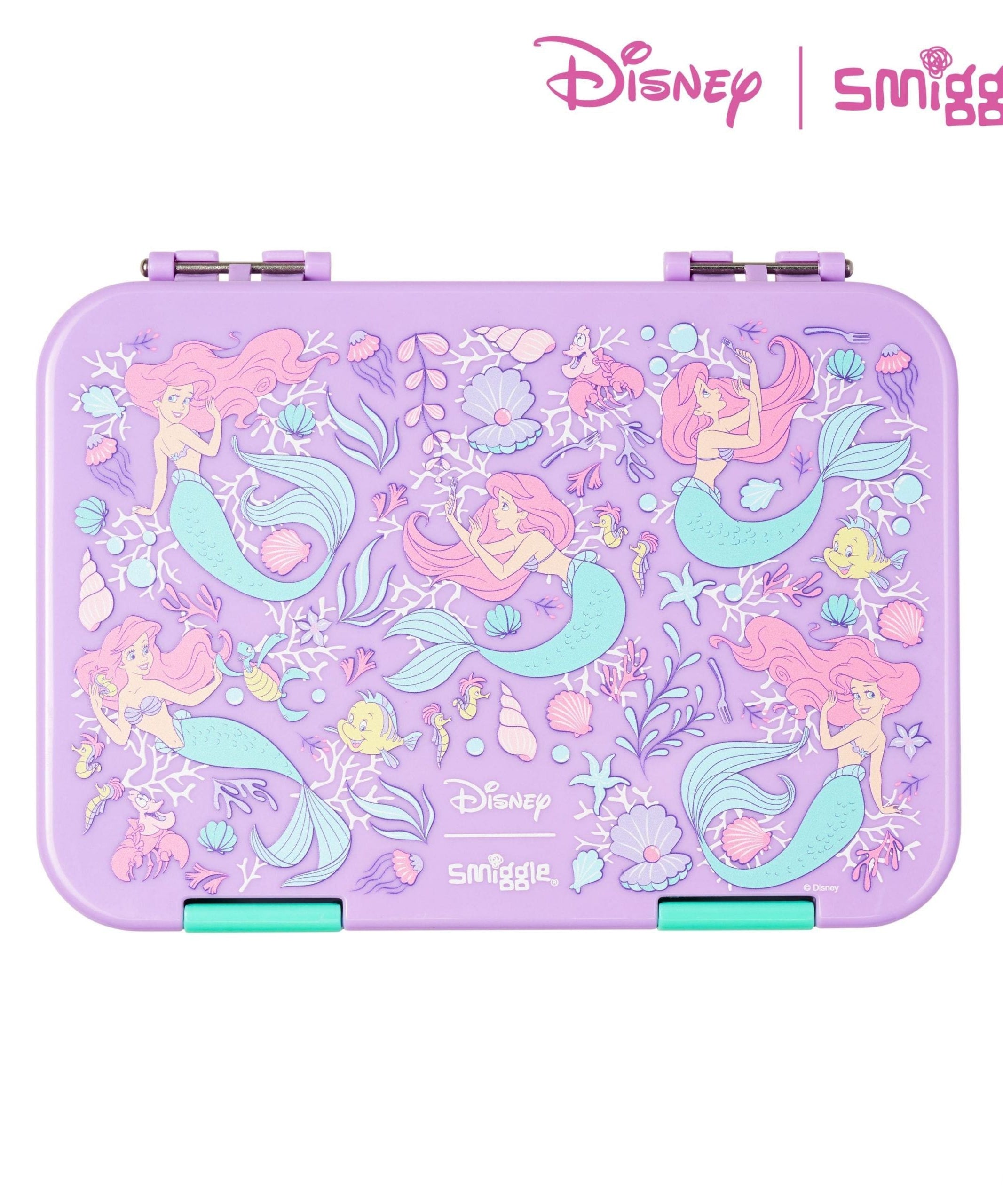 Smiggle - Disney Prinsesa Gitnang Sukat Bento Kahon ng Tanghalian