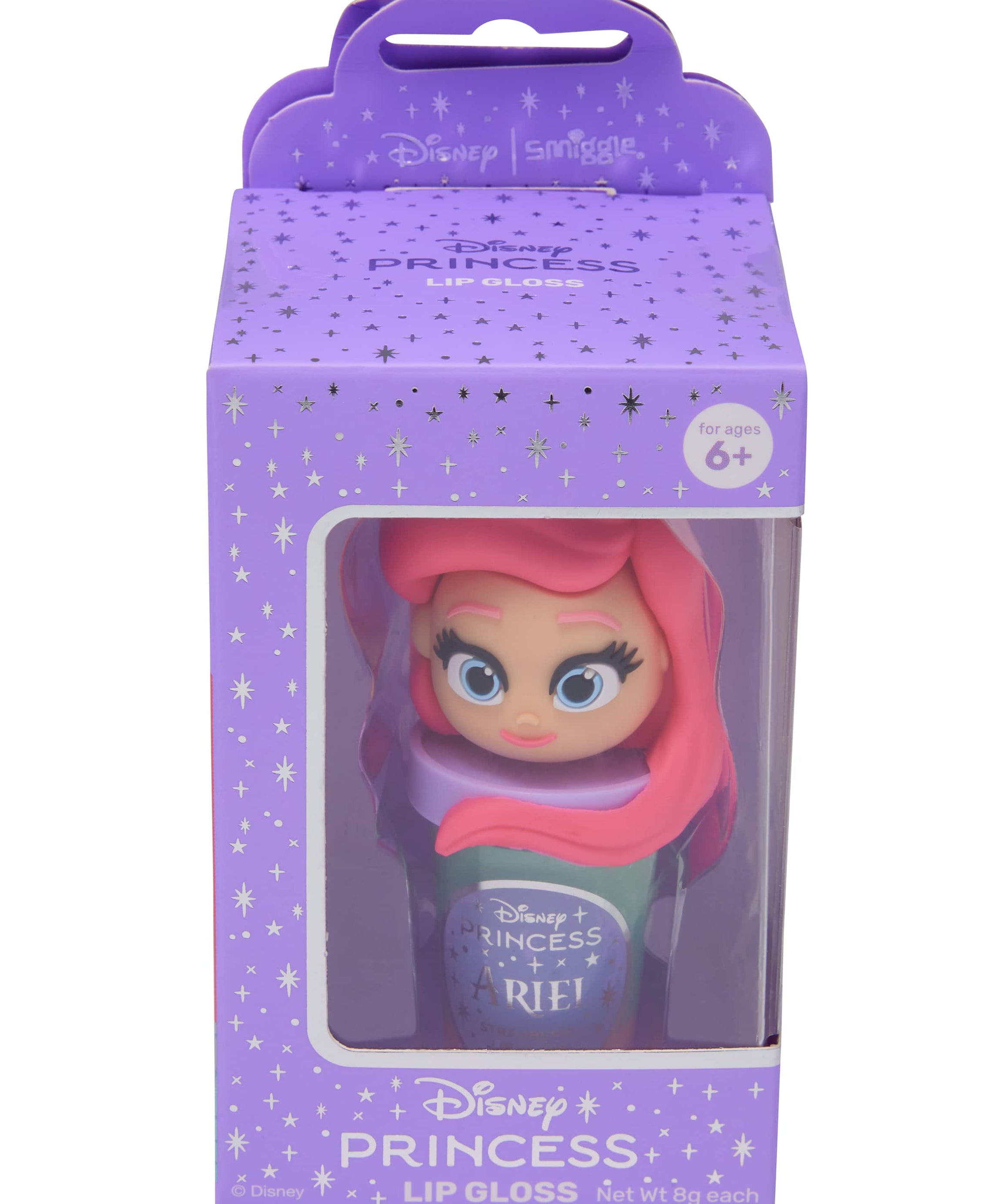 Smiggle - Disney Prensesler Çocuk Dudak Parlatıcısı ve Kabı