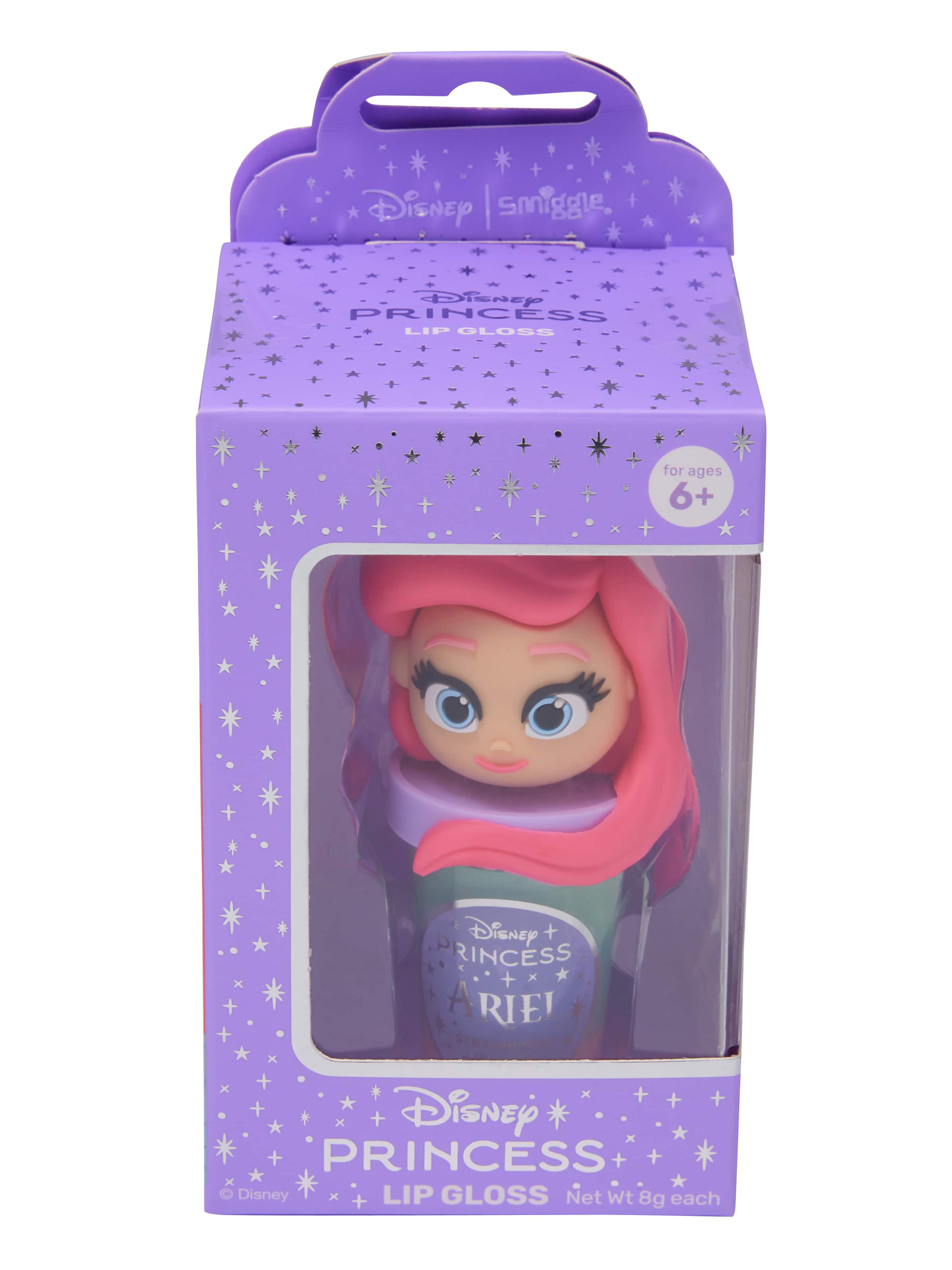 Smiggle - Disney Prensesler Çocuk Dudak Parlatıcısı ve Kabı