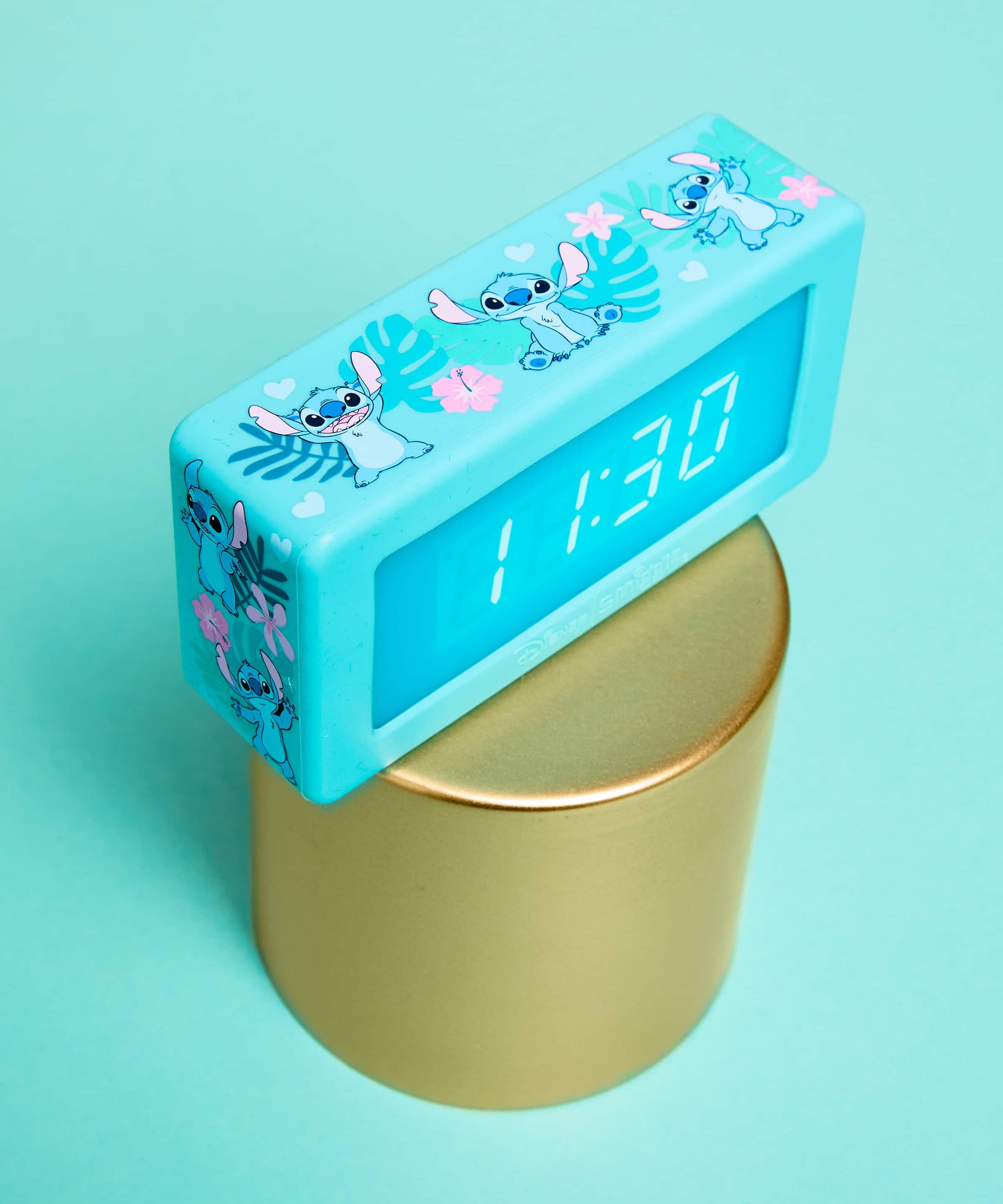 Smiggle - Disney Stitch 声控数字桌面时钟