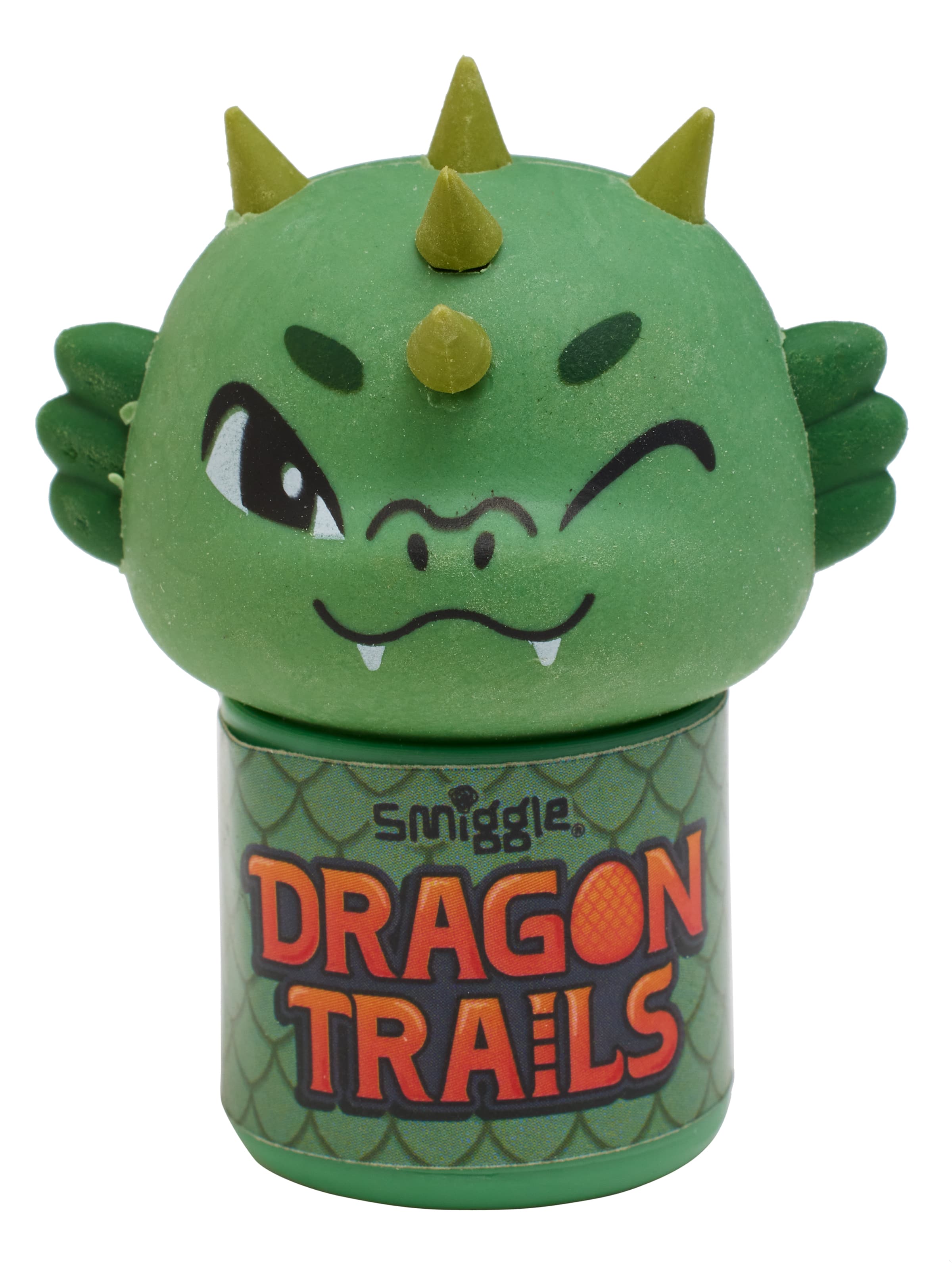 Smiggle - Sacapuntas y borrador 2 en 1 Dragon Trails