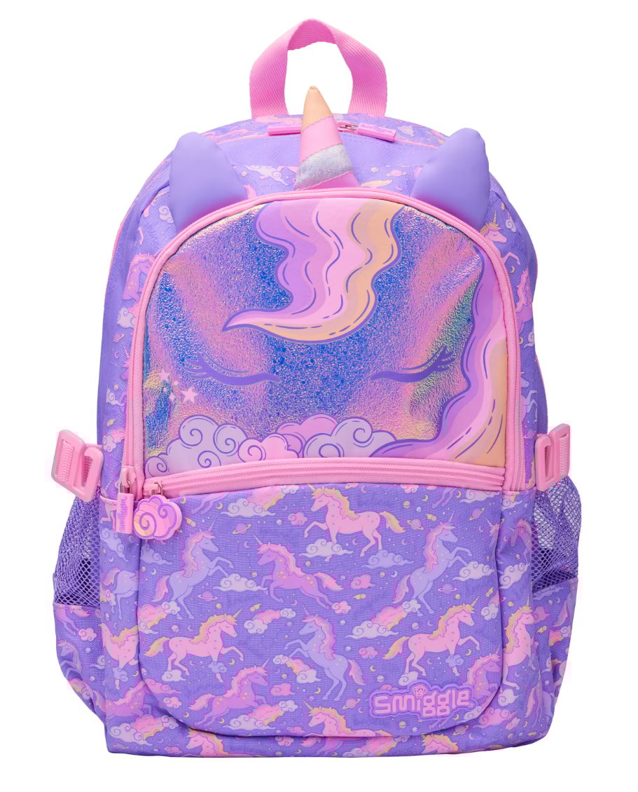 Smiggle - Mochila Escolar Clássica Eclipse