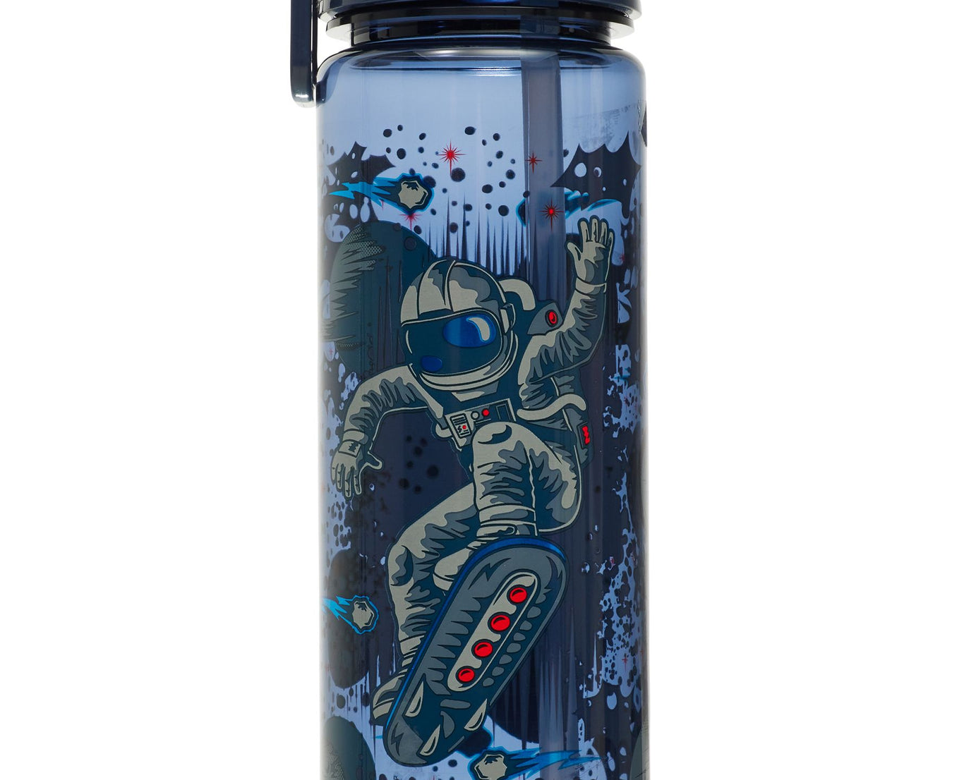 Smiggle - زجاجة ماء ملحمية 650ML مع مصاصة خالية من BPA