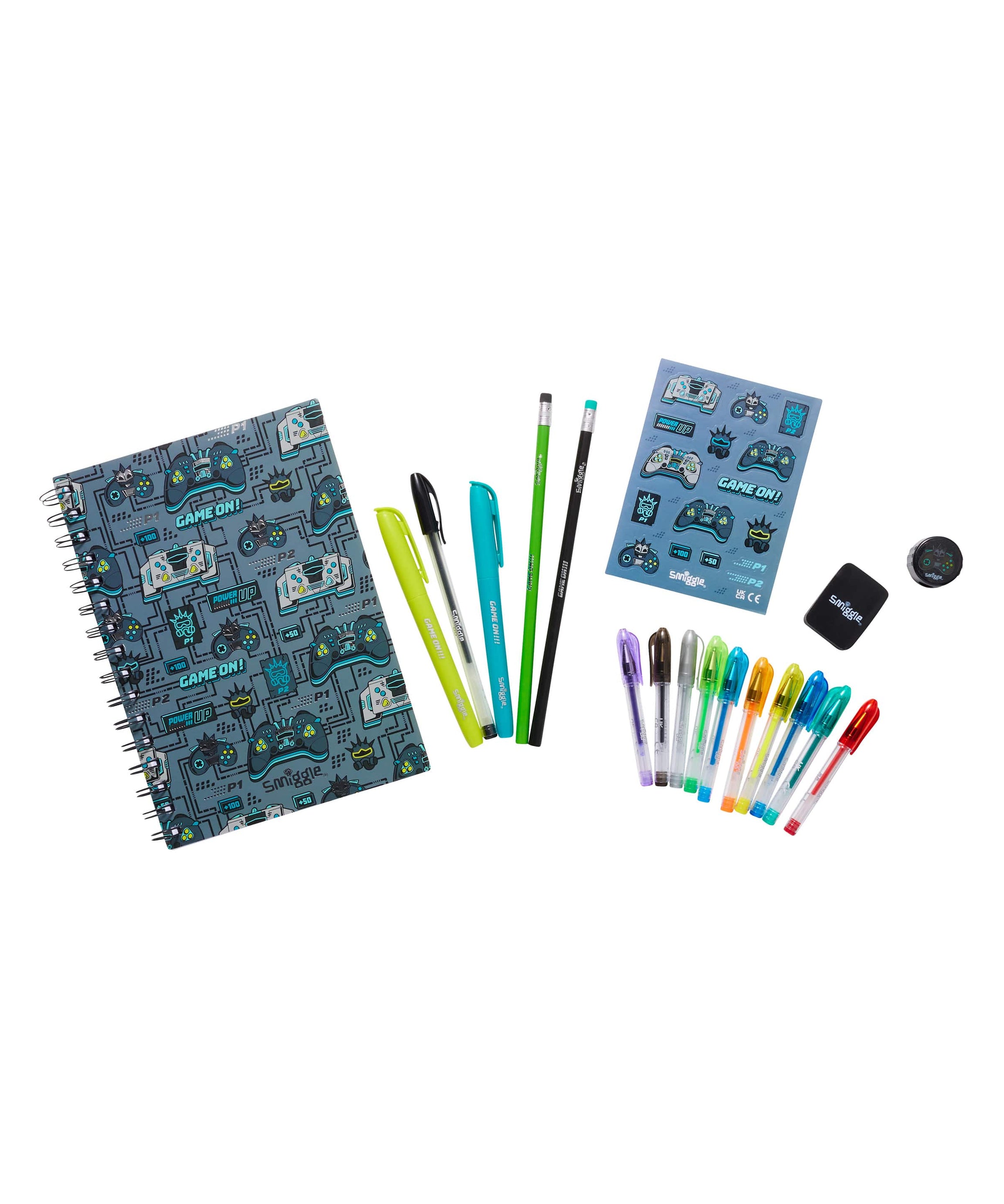 Smiggle - Epic Adventures A5 Essentials Set de Papelería