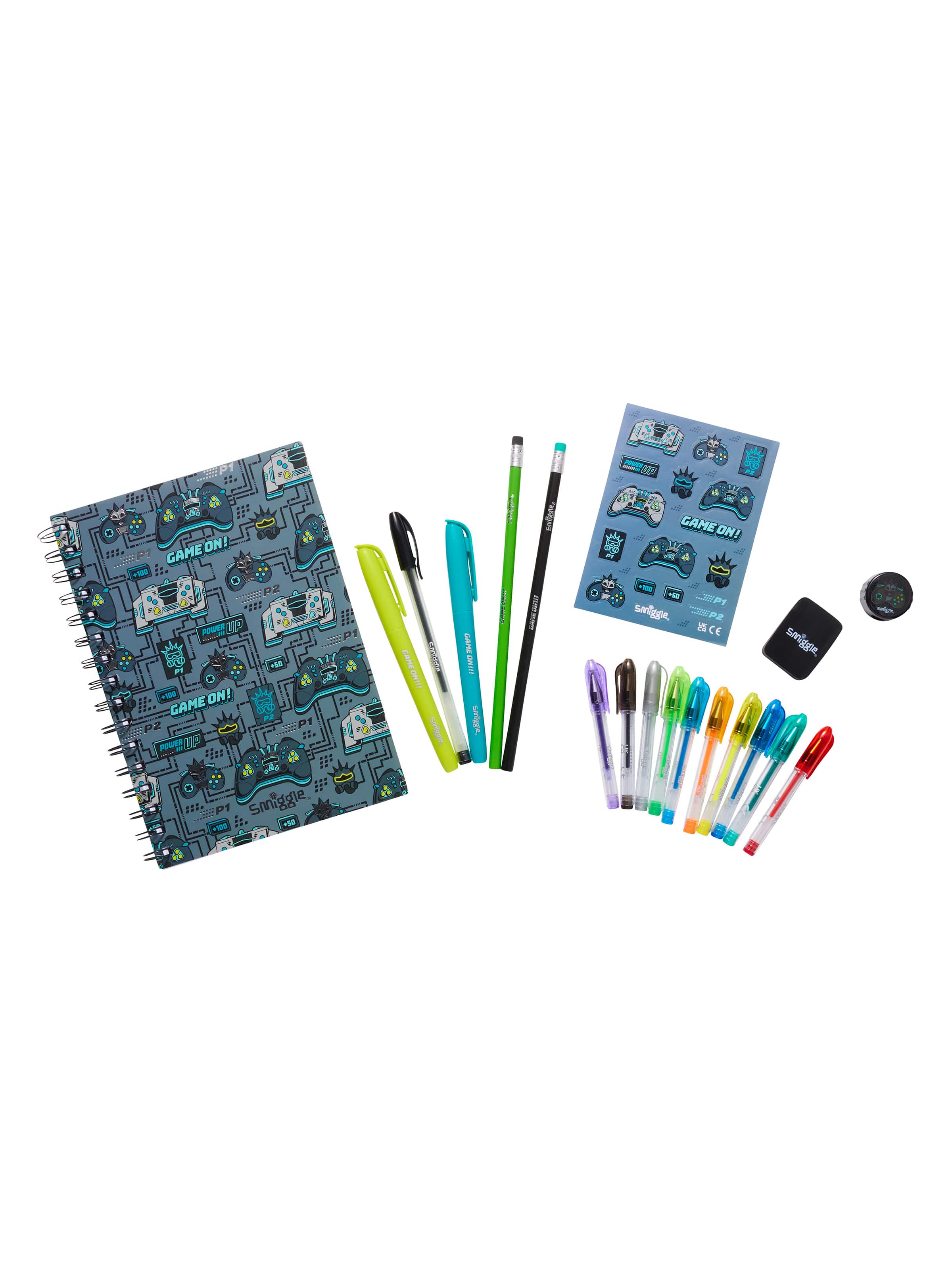 Smiggle - Epic Adventures A5 Essentials Канцелярский набор