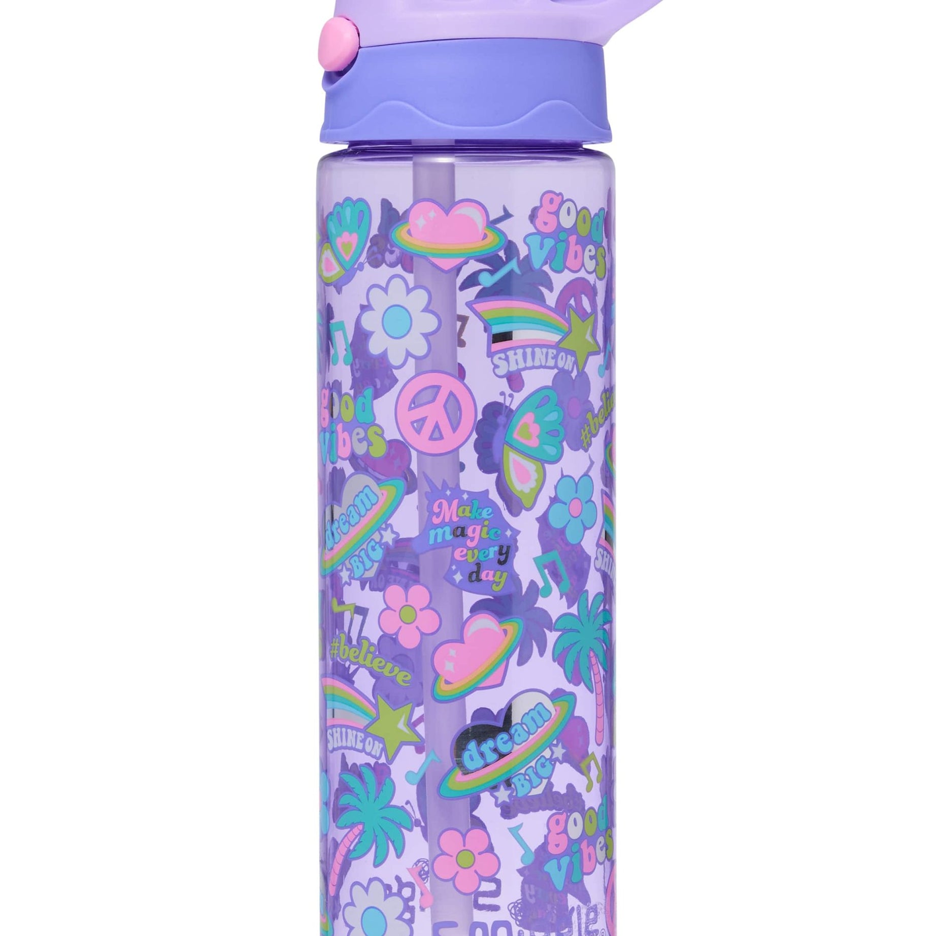 Smiggle - All Stars 650ML Automatska boca za vodu bez BPA s ustnikom