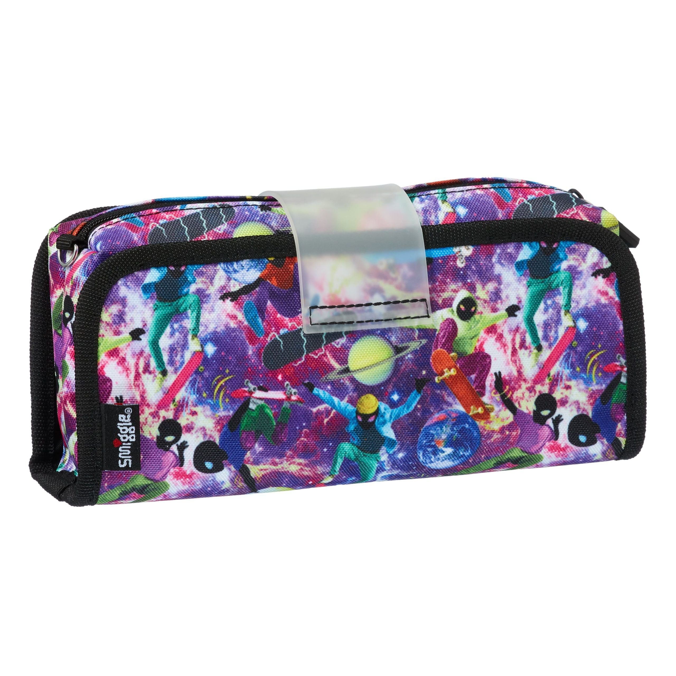 Smiggle - Galaxy İki Gözlü Özel Seri Kalem Kutusu