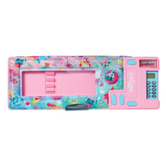 Smiggle - Galaxy Neşeli Hayvanlar Hesap Makineli Pop Out Otomatik Kalem Kutusu
